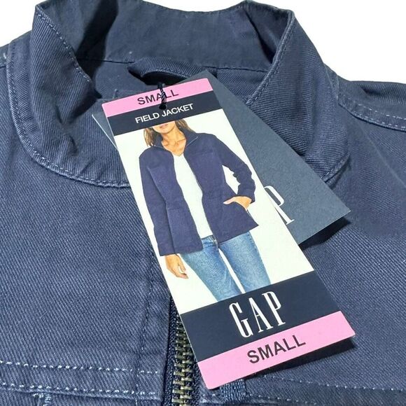 NWT GAP Women's Full Zip Adjustable Drawcord Waist Utility Field Jacket Size S - Picture 14 of 15